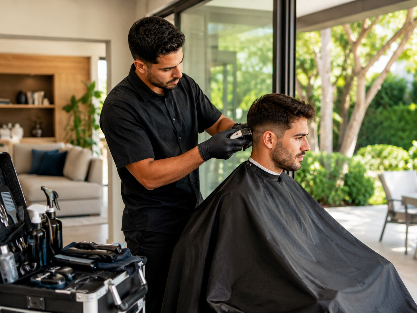Mobile Barber Haircuts